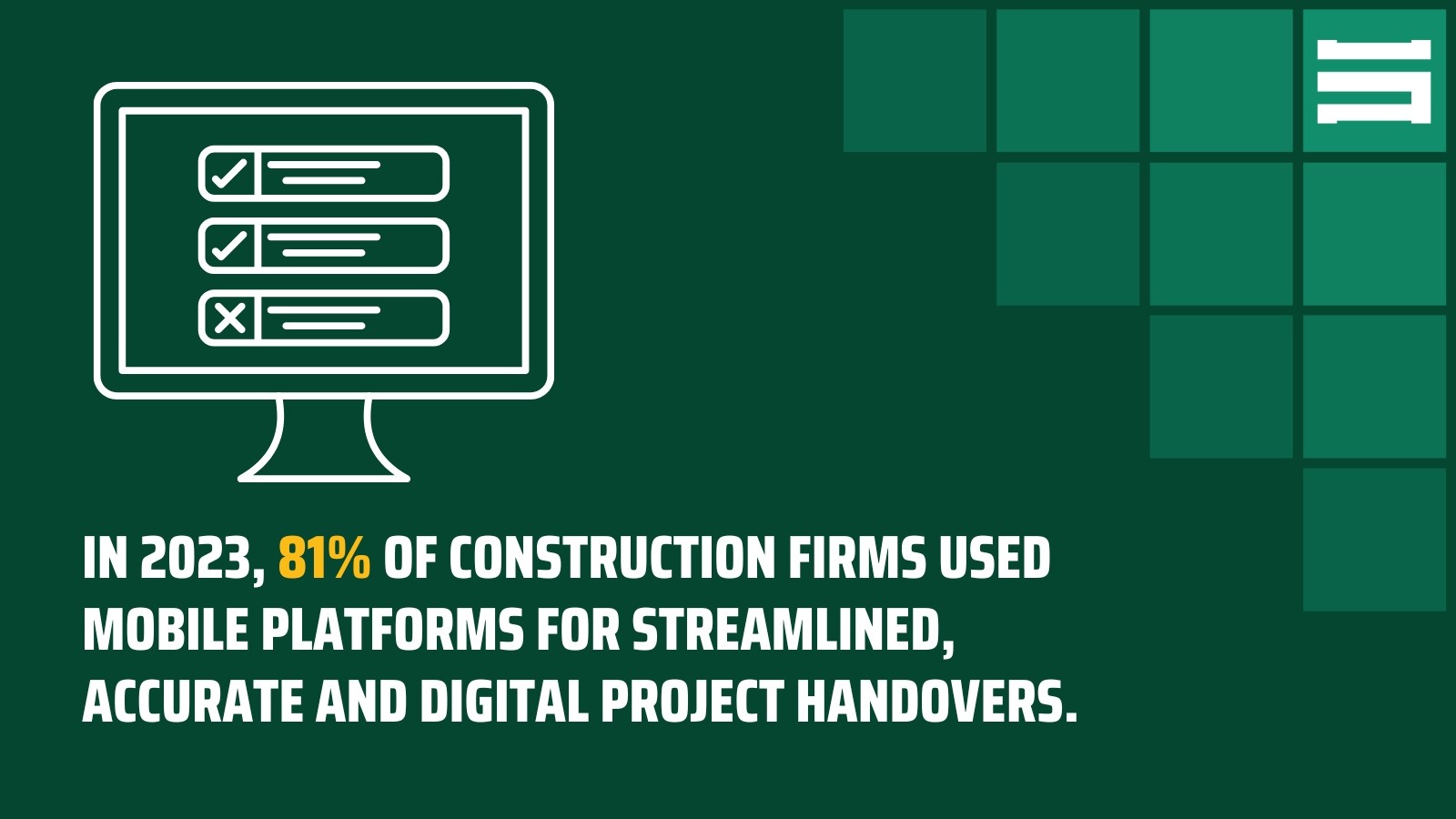 Digital Project Handover Stats