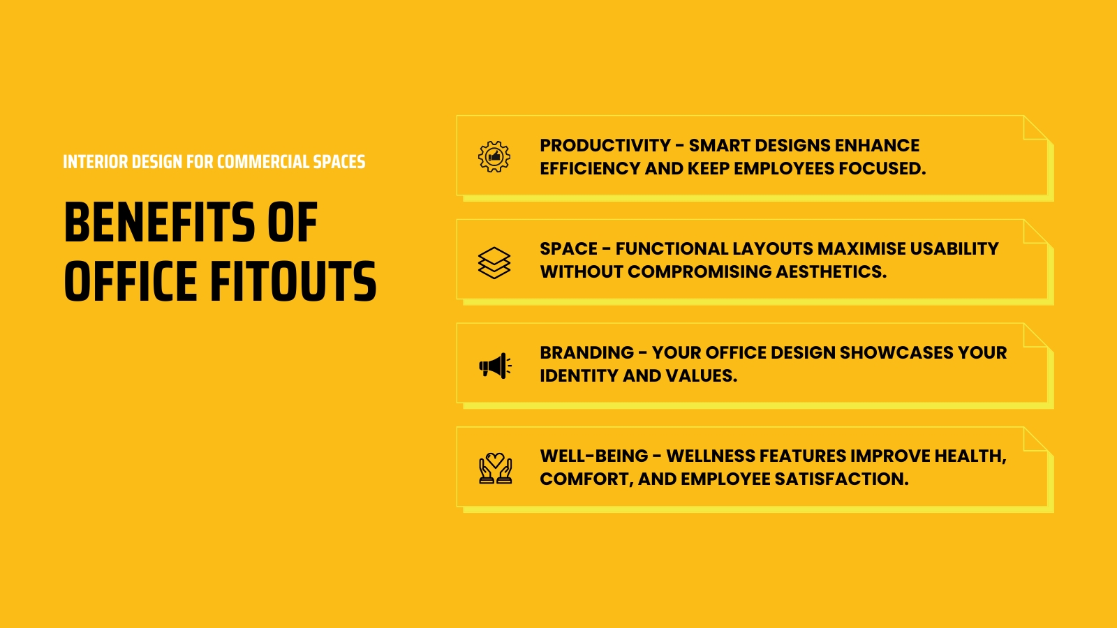 Benefits of Office Fitouts