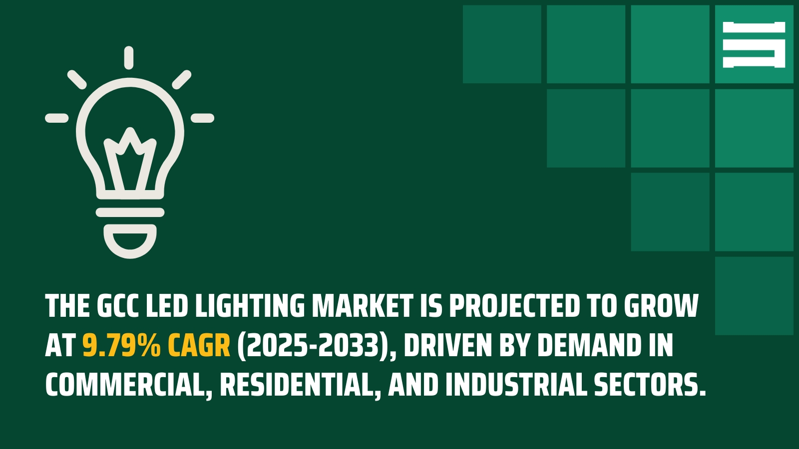 GCC LED Market Statistics