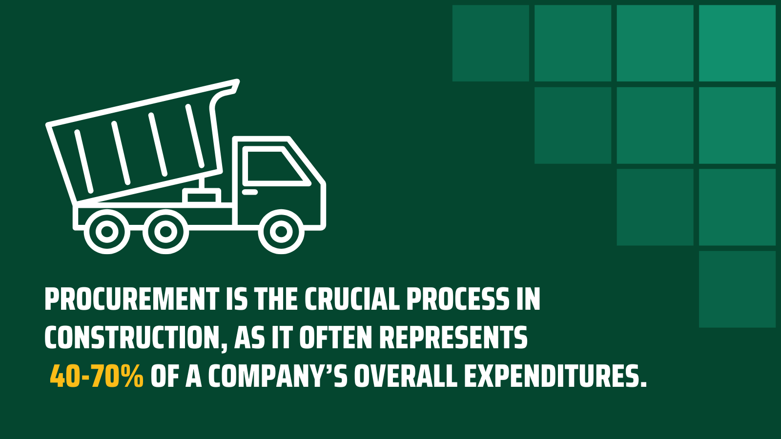 Procurement and Delivery in Construction