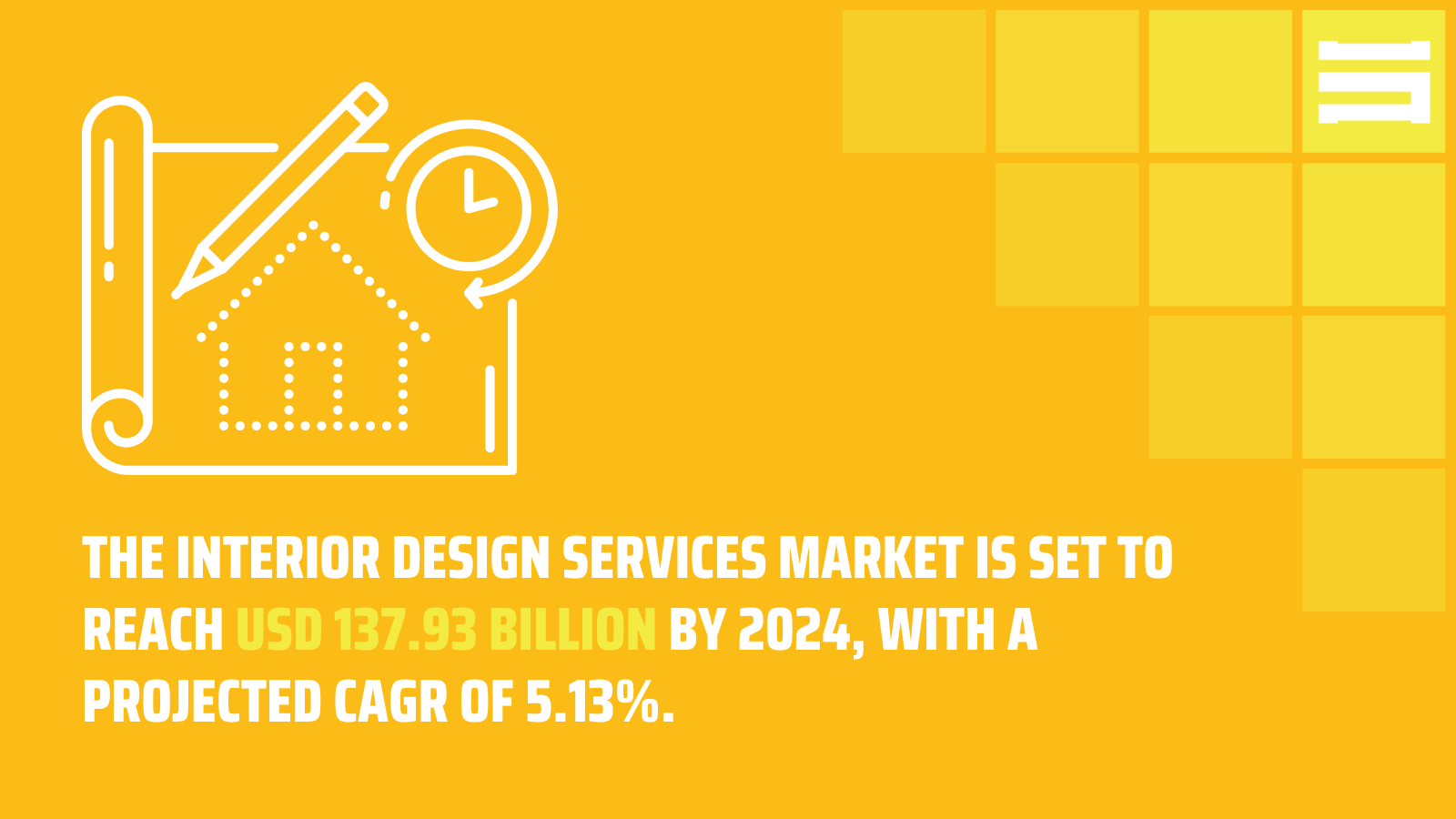 Interior design services market growth in 2024